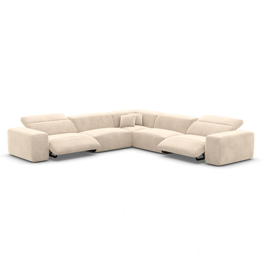 VANASCA Sofá Esquinero con Función Relax Eléctrica