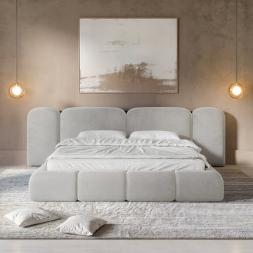 BOCINA Designer Bed with Storage Function