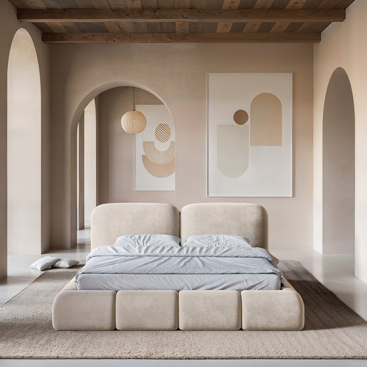 CAVA Cama de Diseño con Función de Almacenamiento