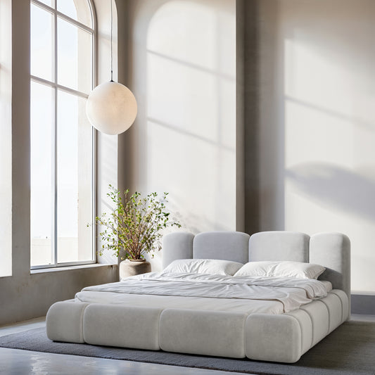 Cama de Diseñador FLORA con Función de Almacenamiento