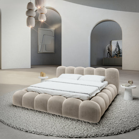 NUBE Designer Bed with Storage Function