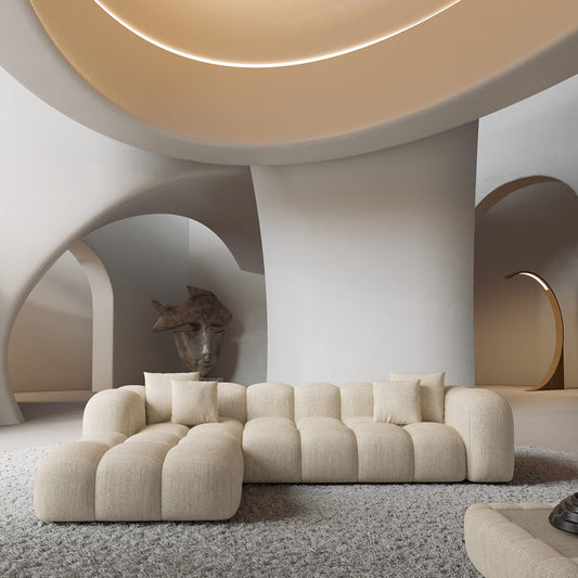 Divano di design NUBE L Form con rivestimento sfoderabile