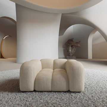 Designer-Sofa NUBE 1-Sitzer mit abnehmbarem Bezug