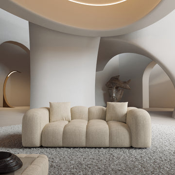 Designer-Sofa NUBE, 2-Sitzer mit abnehmbarem Bezug