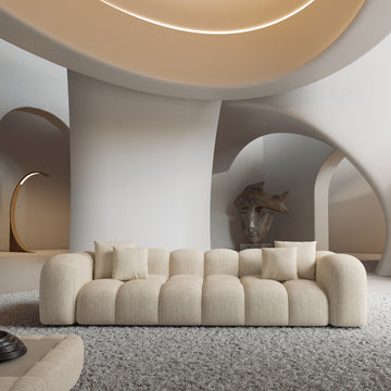 Designer-Sofa NUBE, 4-Sitzer, mit abnehmbarem Bezug