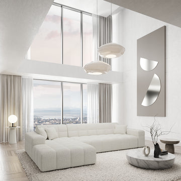 Sofá De Diseño NANO En Forma De L Con Función De Cama