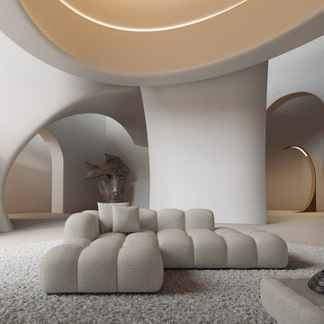 Designer Sofa NUBE L Form Lounge