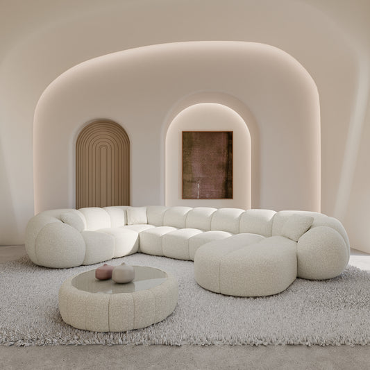 Sofá de Diseño PANDA en Forma de U XL