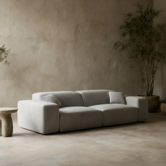 Sofá de Diseño VANASCA 2 plazas con Función Eléctrica de Relajación