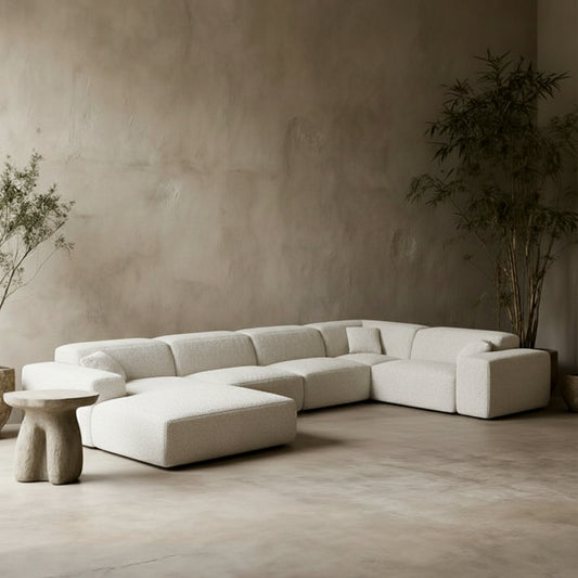 VANASCA UXL Form Sofá con Función Relax Eléctrica