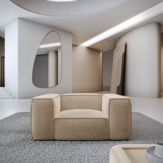 Designer Sofa ROMA - 1 Sitzer