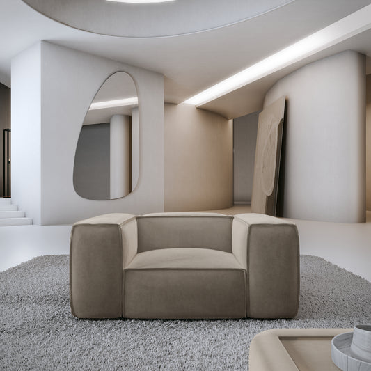 Designer Sofa ROMA - 1 Sitzer