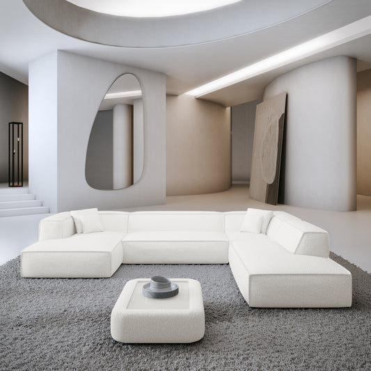 Designer Sofa VERONA U-Form XXL Lounge