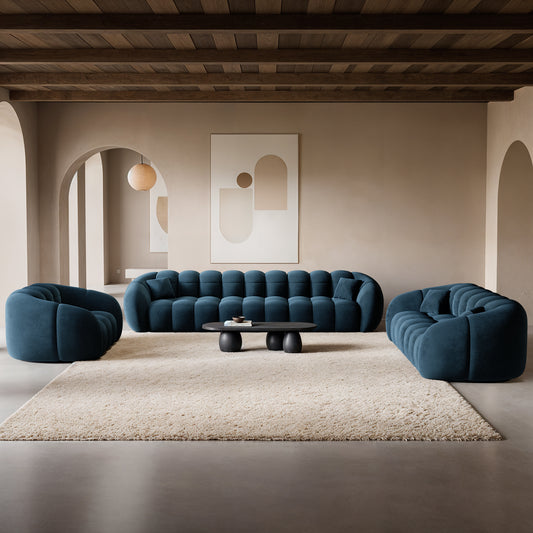 Sofá De Diseño ISONA 3 Plazas Con Función Relax Eléctrica