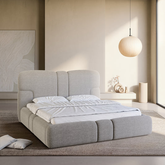 BELINA Designer Bed with Storage Function