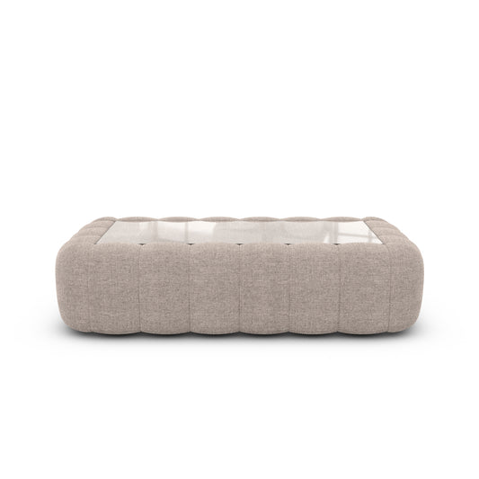 NUBE LONG Coffee Table with Glass Top