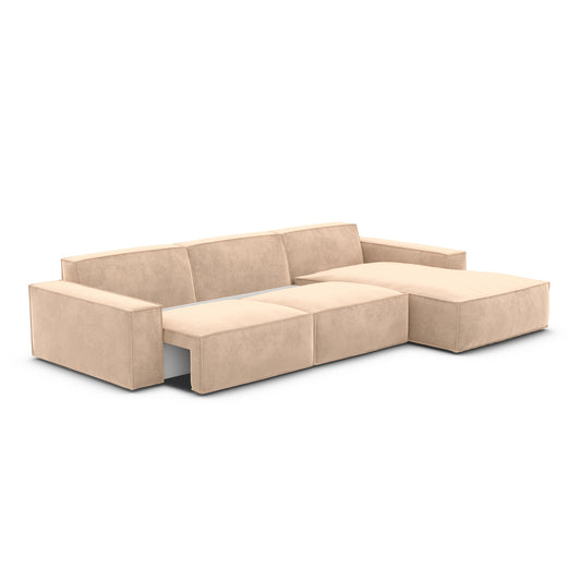Designer Sofa RABONA L Form with Bed Function