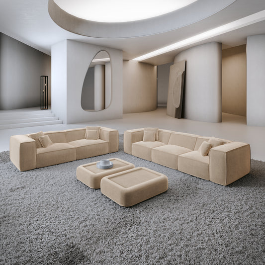 Designer Sofa Set ROMA 4+3