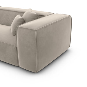 Beige oscuro aterciopelado