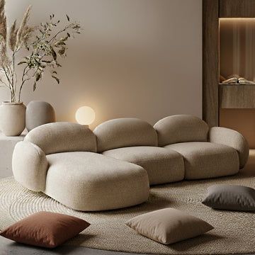 Canapé design LUNA Forme L