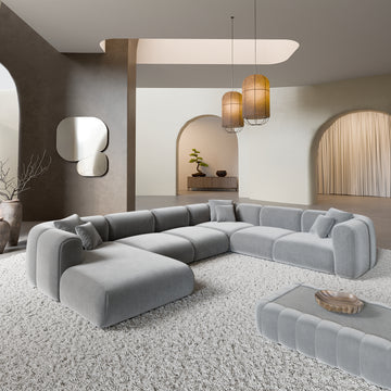 Designer Sofa BELINZONA U XXL Form