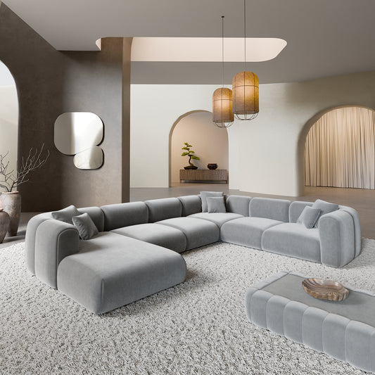 Designer Sofa BELINZONA U XXL Form