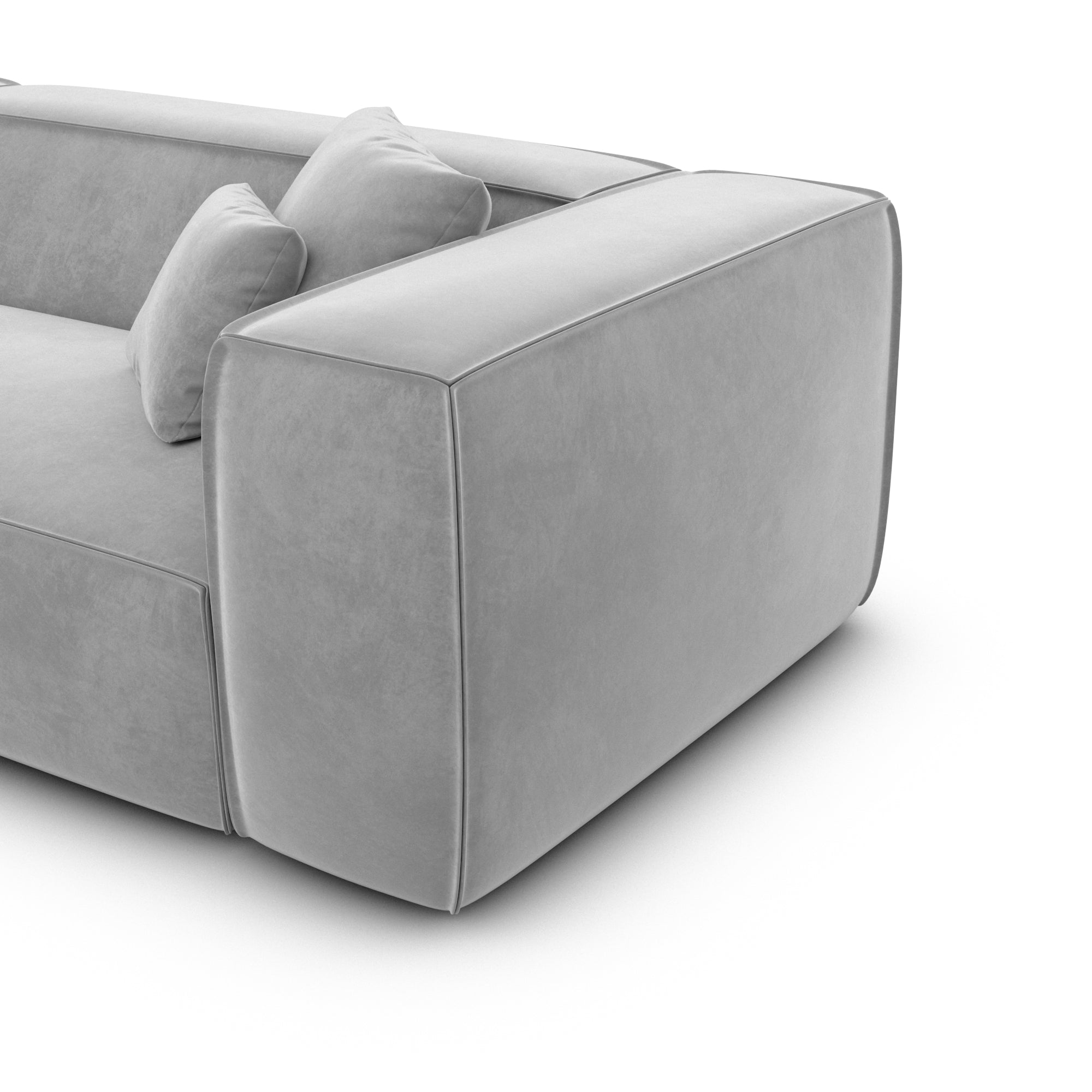 Gris claro aterciopelado