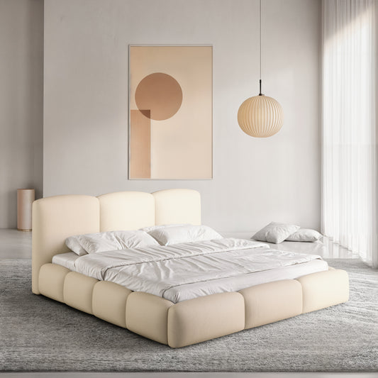 MILITO Designer Bed with Storage Function