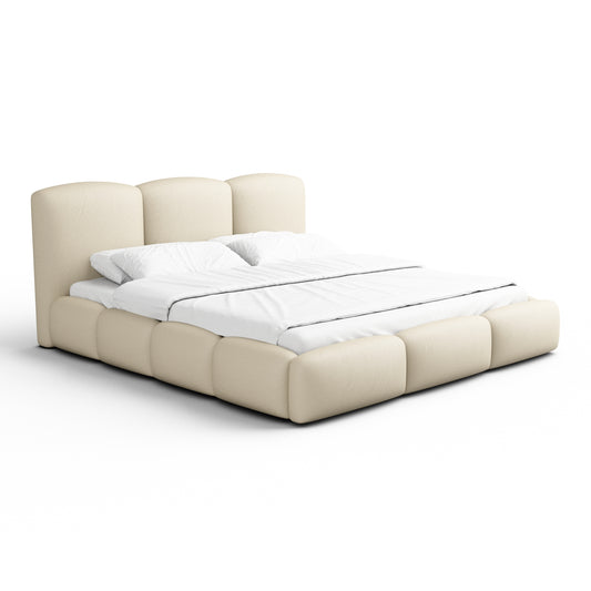 MILITO Designer Bed with Storage Function