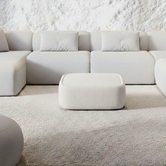 MONA SQUARE Coffee Table with Glass Top