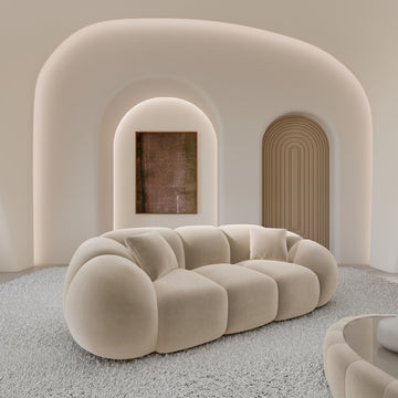 Designer Sofa PANDA - 3 Sitzer