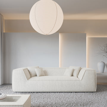 Designersofa AMURE 3-Sitzer mit abnehmbarem Bezug